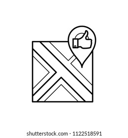location , good choice icon template