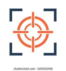 Location and GPS Icon concept