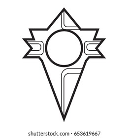 location gps icon outline