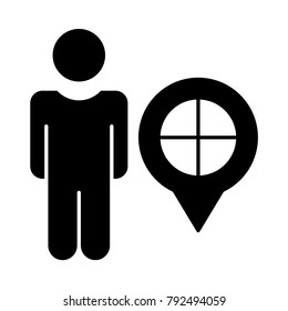 location GPS pin