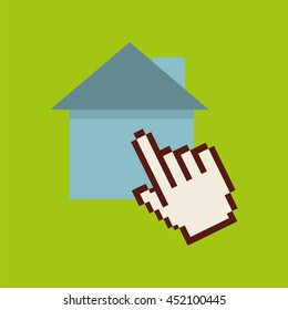 location gps travel pointer mouse isolated, vector illustration eps10