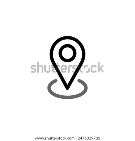 Location Icon. Address icon. Pin Point