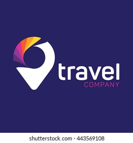 Location icon app, Logo location, Travel logo