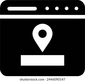 DISEÑO DE ICONOS DE Locación, RECURSO GRÁFICO