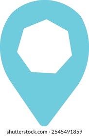 Location icon design graphic vector art