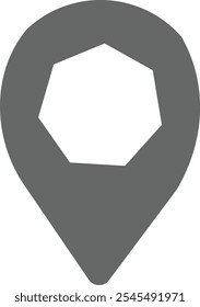 Location icon design graphic vector art