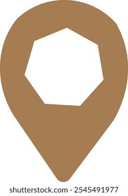 Location icon design graphic vector art
