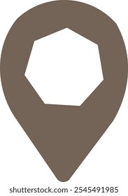 Arte vectorial gráfico de diseño de íconos de Locación