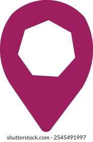 Arte vectorial gráfico de diseño de íconos de Locación
