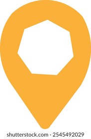 Location icon design graphic vector art