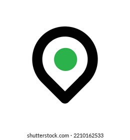 Location icon design. Symbol location icon