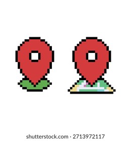 ICONO DE LOCACIÓN DIBUJAR PIXEL ART