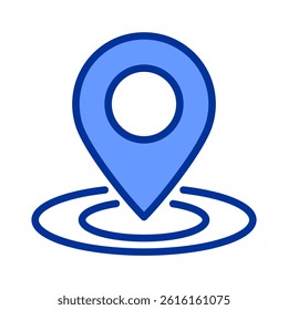 Location Icon Element For Design