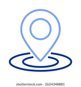 Location Icon Element For Design