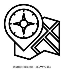 Elemento de icono de Locación para diseño