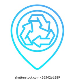 Location-Icon-Element für Design