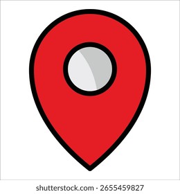 Location Icon Element For Design