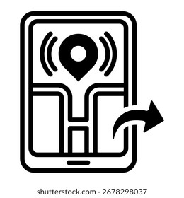 Elemento de icono de Locación para diseño