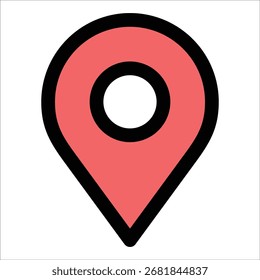 Location Icon Element For Design