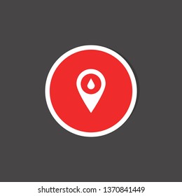 location icon for find