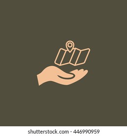 Location icon Flat.