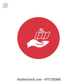 Location icon Flat.