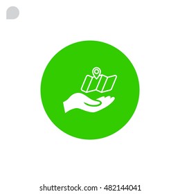 Location icon Flat.