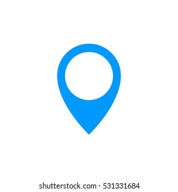 Location icon flat.