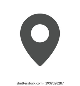 Location icon, gps marker symbol