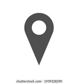 Location icon, gps marker symbol