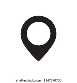 Location icon. Gps pin. Pin icon vector. Location map icon vector. Linear style sign for mobile concept and web design. Connection symbol logo illustration. vector graphics - Vector.
