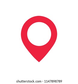 Location icon. Gps pin. Pin icon vector. Location map icon vector. Linear style sign for mobile concept and web design. Connection symbol logo illustration. vector graphics - Vector.