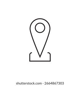 location icon illustration element design