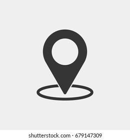 Location  icon illustration isolated vector sign symbol