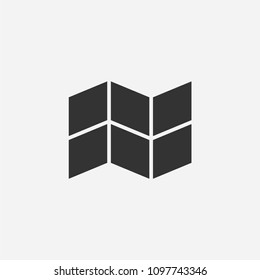 Location icon illustration,vector pin sign,map symbol