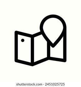location icon, isolated icon in light background, perfect for website, blog, logo, graphic design, social media, UI, mobile app