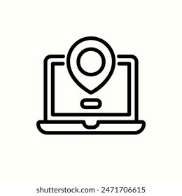 Standortsymbol, Symbol für isolierte Linie