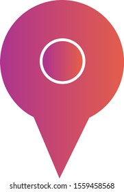  Location icon isolated on background
