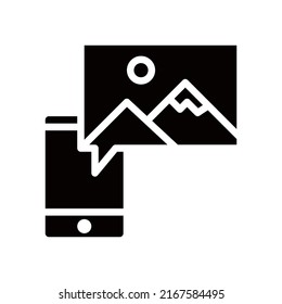 Icono de ubicación aislado en fondo blanco
