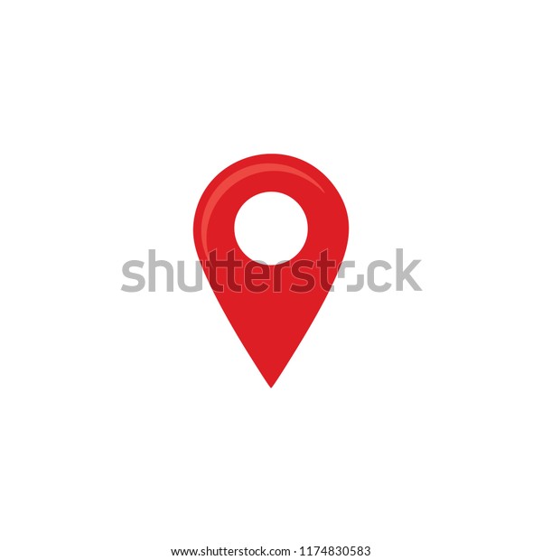 Location Icon Logo : image vectorielle de stock (libre de droits
