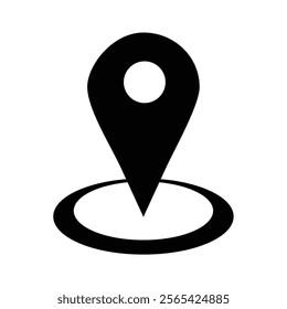 location icon, location logo, black location logo, silhouette, maps, GPS
