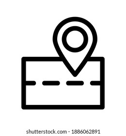 location icon or logo isolated sign symbol vector illustration - high quality black style vector icons
