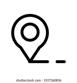 location icon or logo isolated sign symbol vector illustration - high quality black style vector icons
