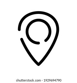 location icon or logo isolated sign symbol vector illustration - high quality black style vector icons
