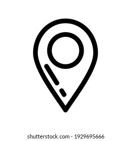 location icon or logo isolated sign symbol vector illustration - high quality black style vector icons
