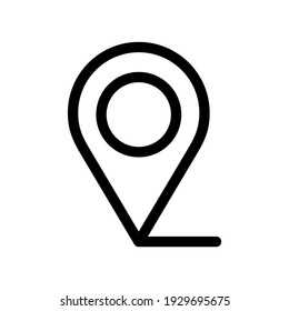 location icon or logo isolated sign symbol vector illustration - high quality black style vector icons
