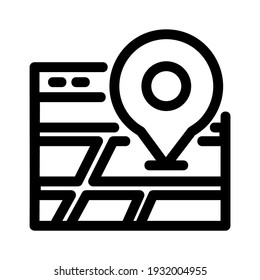 location icon or logo isolated sign symbol vector illustration - high quality black style vector icons
