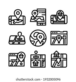 location icon or logo isolated sign symbol vector illustration - Collection of high quality black style vector icons
