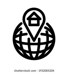location icon or logo isolated sign symbol vector illustration - high quality black style vector icons

