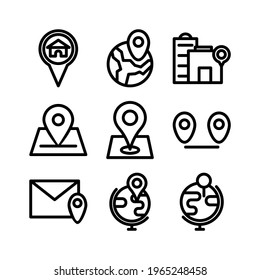 location icon or logo isolated sign symbol vector illustration - Collection of high quality black style vector icons
